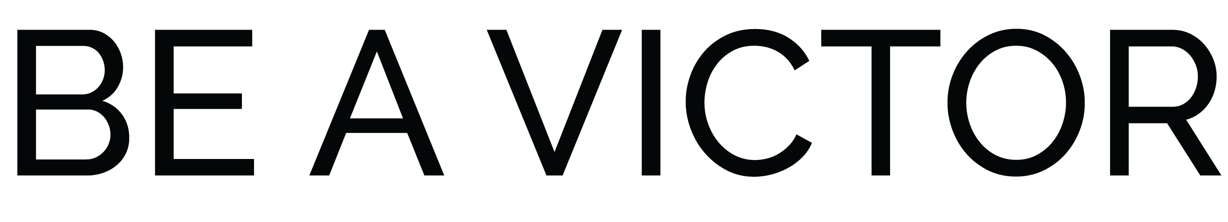 Be a Victor Logo
